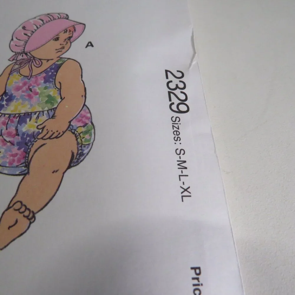Kwik Sew 2329 Clothing Pattern Swimsuit S-XL Sun Hat S-L Towel UNCUT unopened